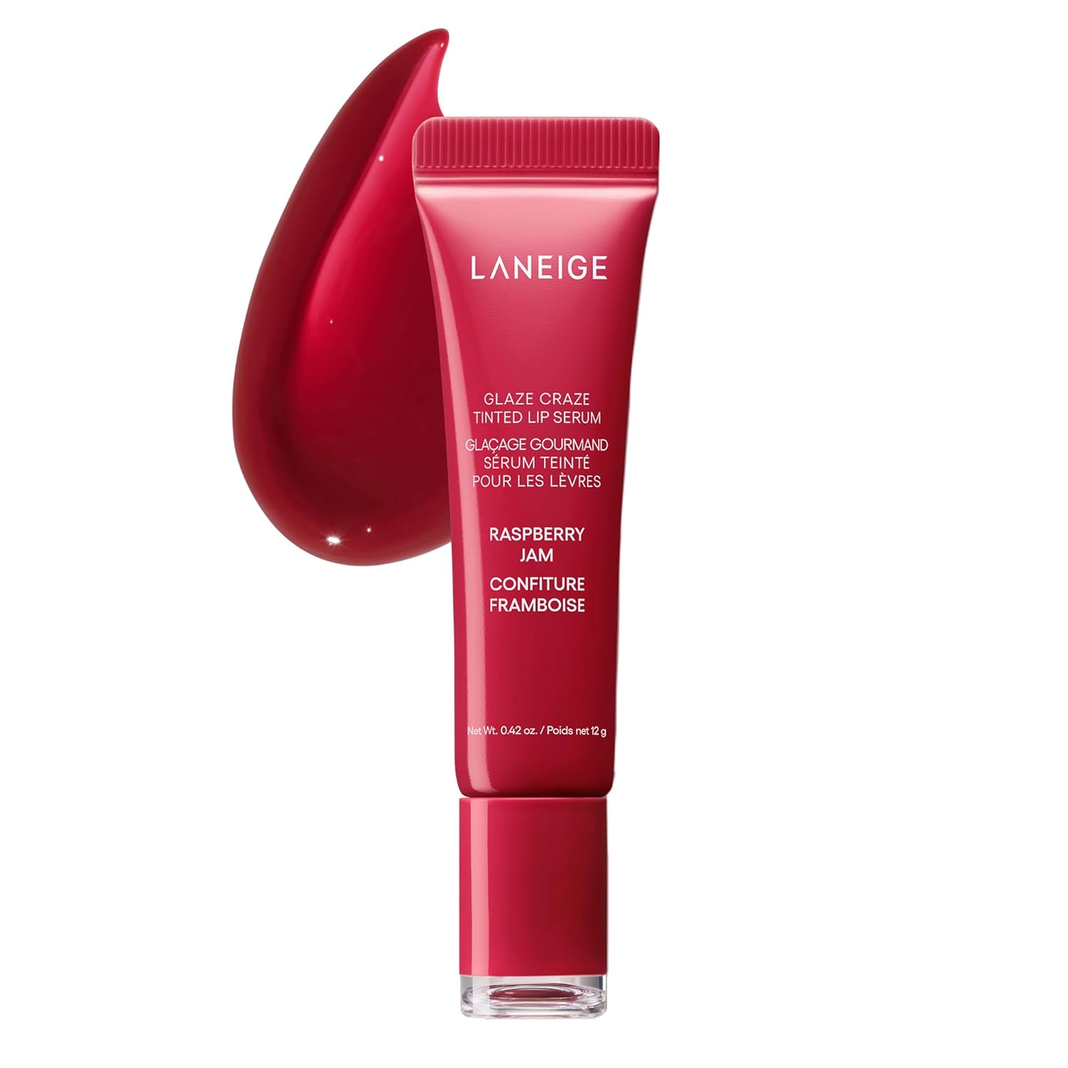 LANEIGE Glaze Craze Tinted Lip Serum: Hydrating Lip Serum for Glossy