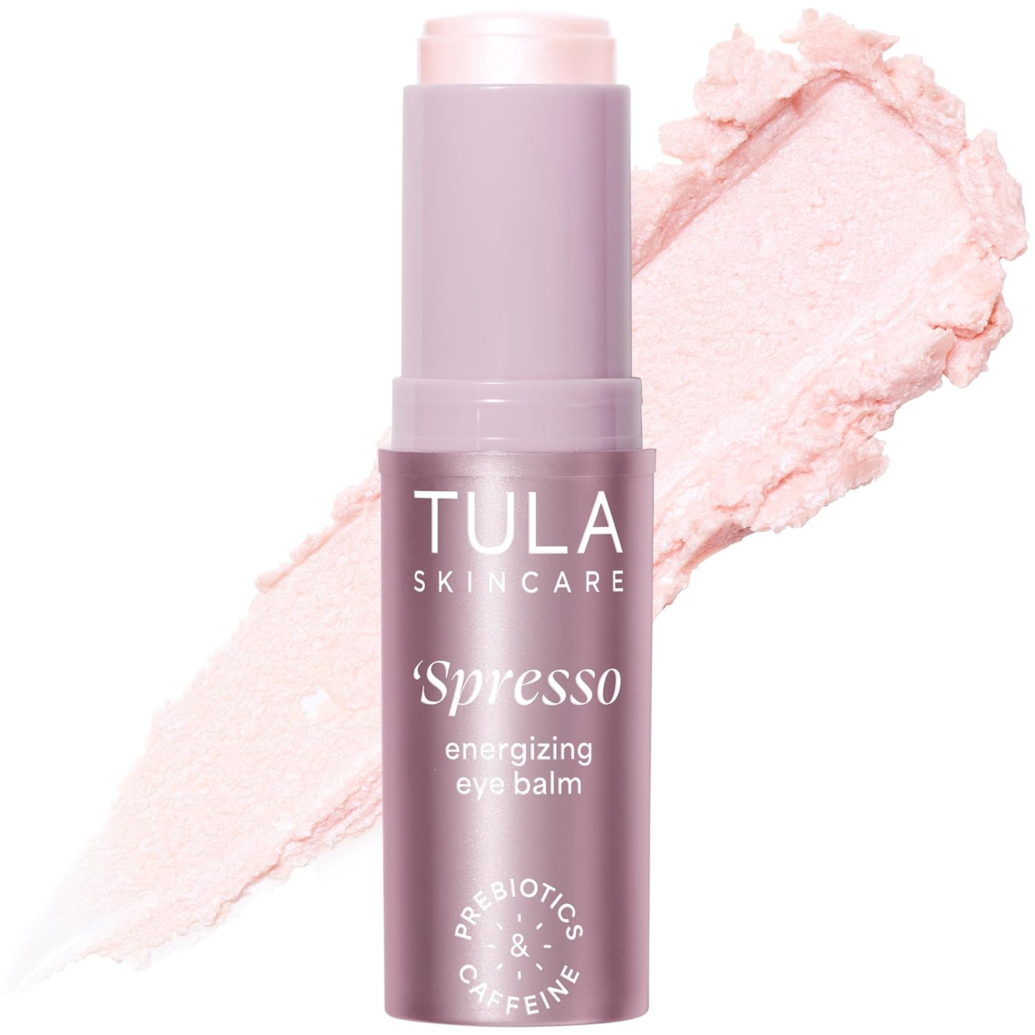 TULA Skin Care Spresso Energizing Eye Balm - Energizing & Hydrating Caffeine Under Eye Treatment for Dark Circles