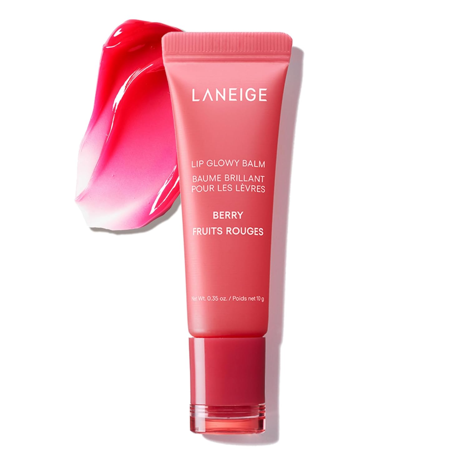 LANEIGE Lip Glowy Balm: Sheer Tinted Lip Moisturizer with Shea Butter