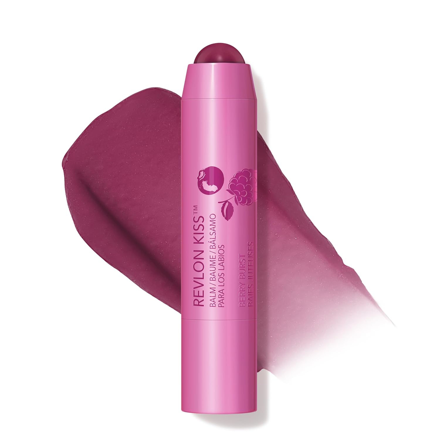 Revlon Kiss Tinted Lip Balm with SPF 20, Hydrating, Flavored