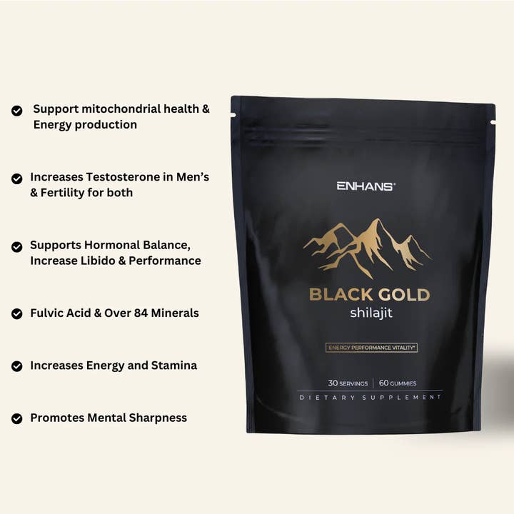 Pure Himalayan Shilajit Gummies